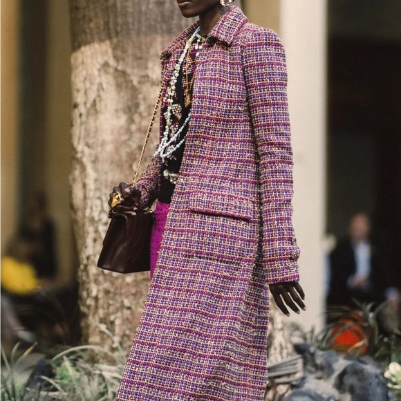 NEW Chanel Tweed Coat from Métiers d’Art 2023/2024 in French 38 - Picture 12 of 12